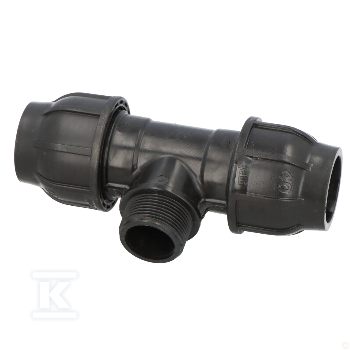 Трійник Gebo Plast GZ 40x5/4"x40 для ПЕ - 13114004