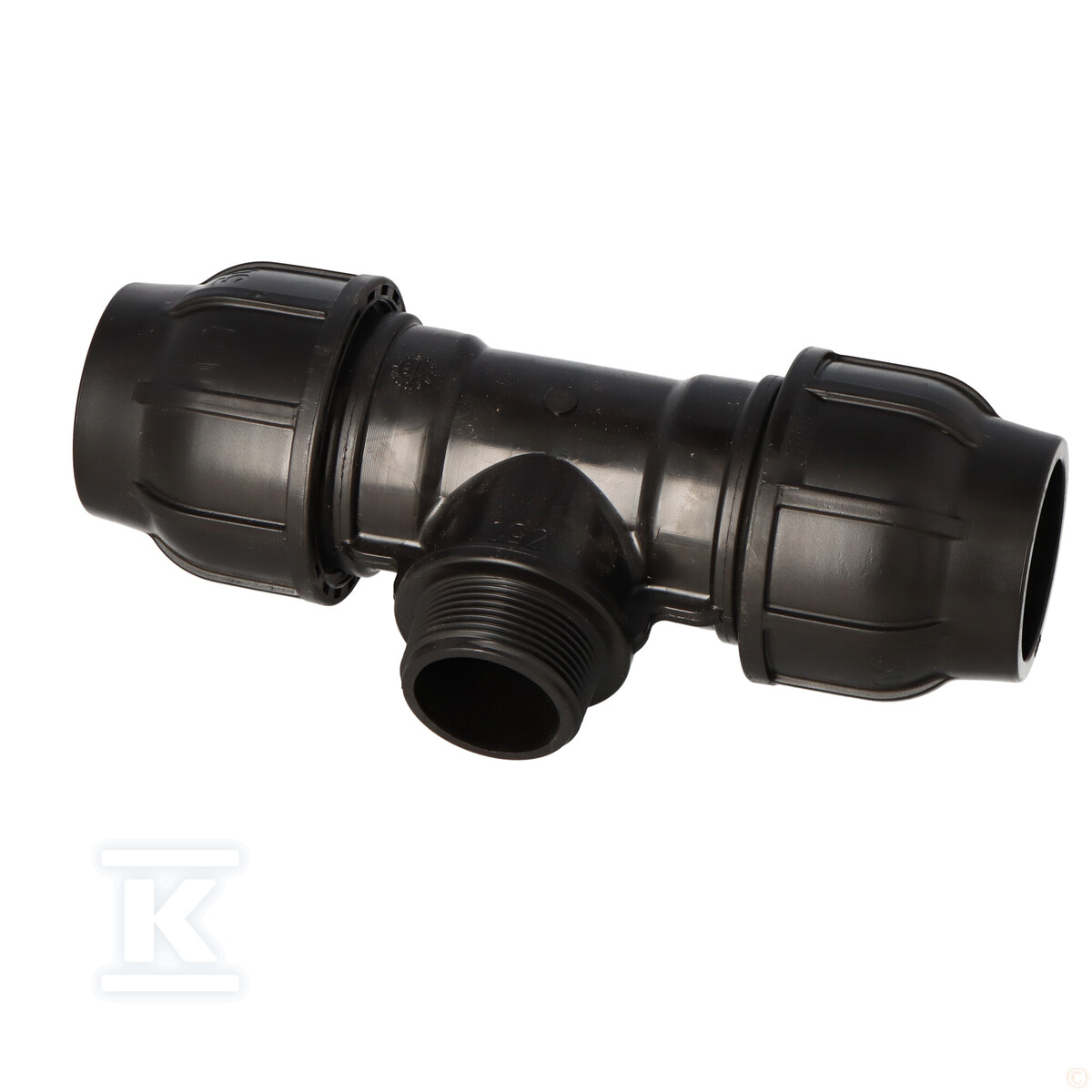 Трійник для ПЕ Gebo Plast GZ 50x6/4"x50 - 13115005