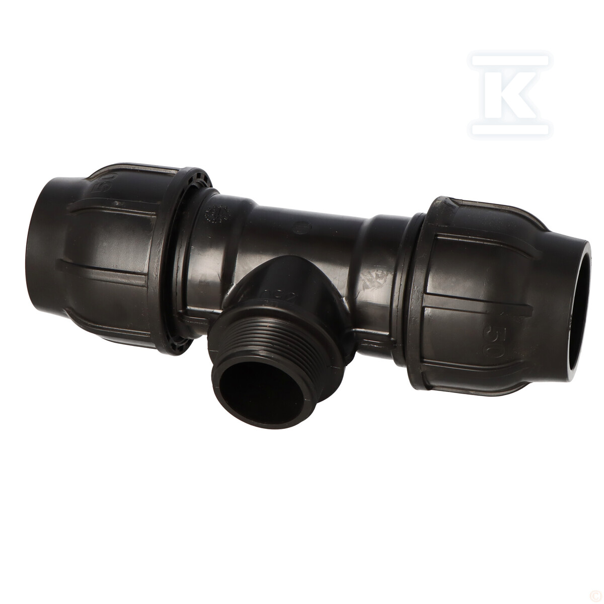 Трійник Gebo Plast GZ 50х2"х50 до ПЕ - 13115006