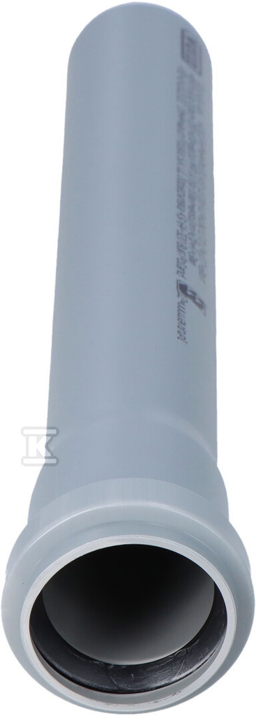 Труба HT/PP 40x1,8x250 сантехнічна сіра - 3044557