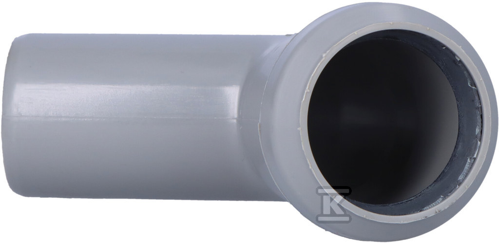 HT коліно 40x40/67 санітарний сірий - 3018728