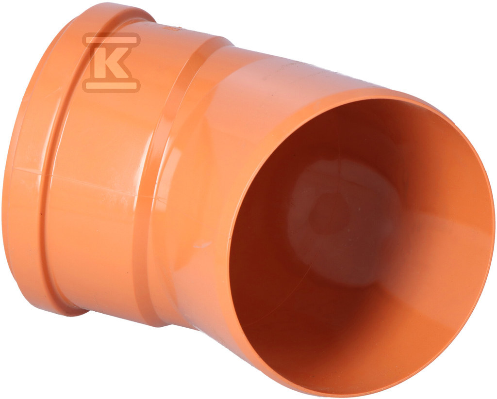 Коліно ПВХ 160x160/45 клас S. - 3024159