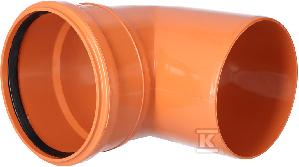 PVC koleno 160x160/88 třída S - 3023742