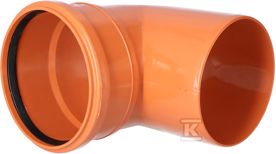 Kolano PVC 160/87.5 do kanalizacji zewnętrznej 3023742