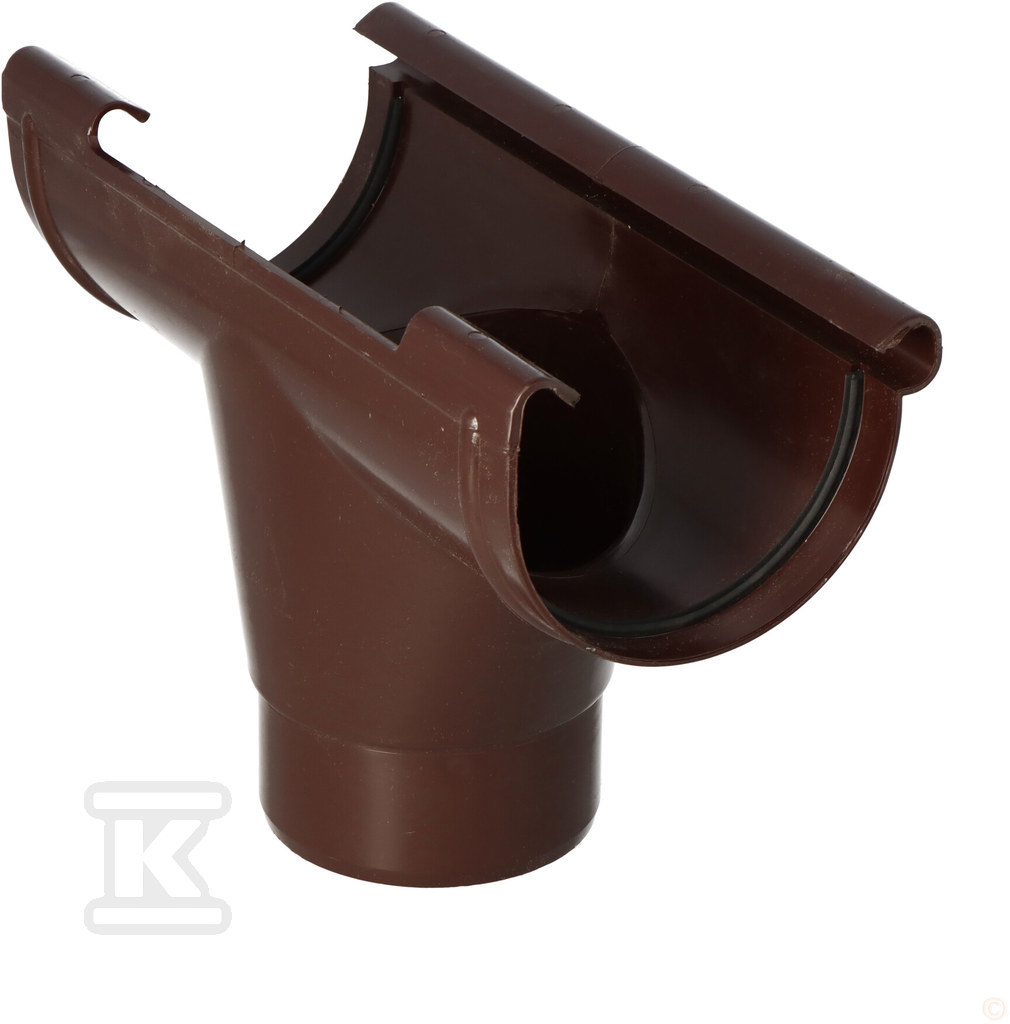 Drain hopper 130x110, Canyon PVC bronze - 3021579