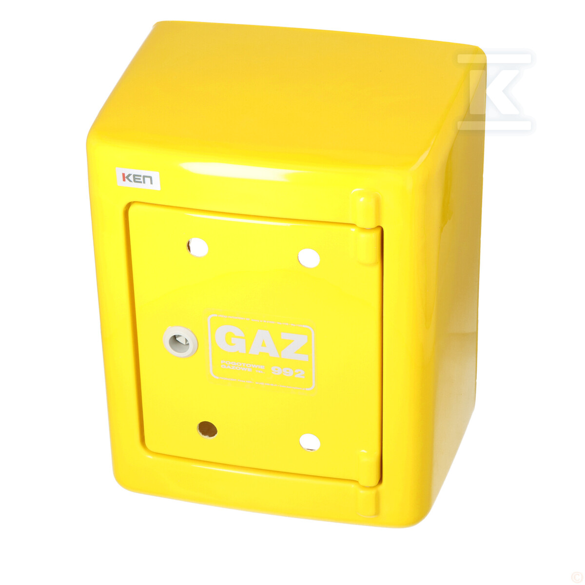 Жовтий корпус лічильника газу G023/P - G-023-1