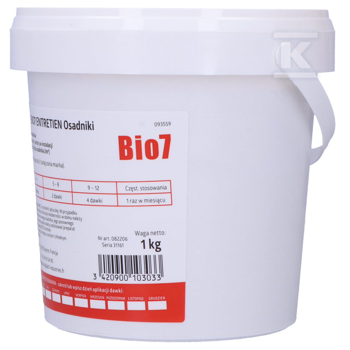 Препарат BIO7 ENTRETIEN USE 1KG для - BIO7-31659