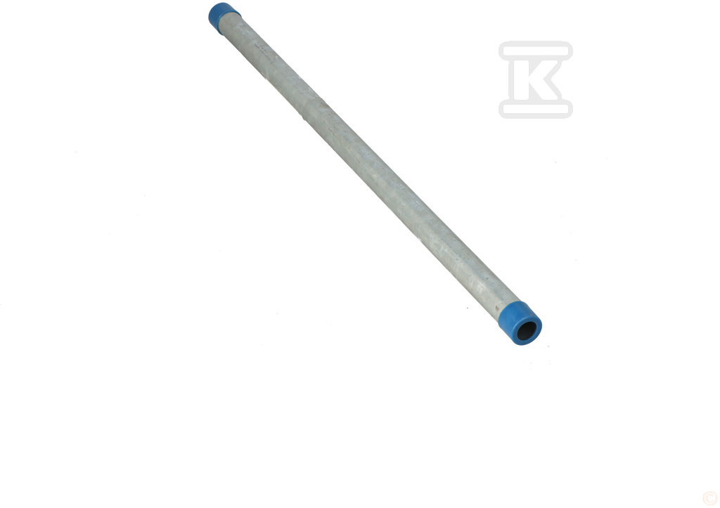 Galvanized steel rifle 3/4", 0.60m - 70.600.05V