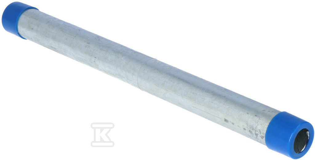 1 "galvanized steel rifle, 0.40m long, - 70.400.06V