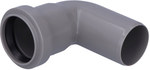 Internal sewage bend PP-HT 40/87 sanitary gray