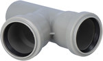 Internal sewage tee PP-HT 50x50/67 sanitary gray