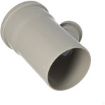 Internal sewage tee PP-HT 110x50/45 sanitary gray