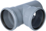 Internal sewage tee PP-HT 110x110/87 sanitary gray