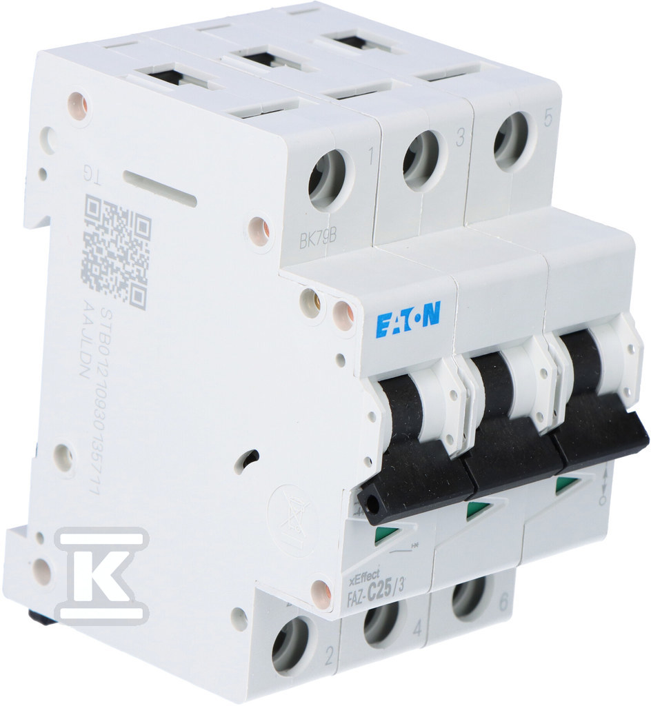 3-pole 15kA series miniature circuit - 278875