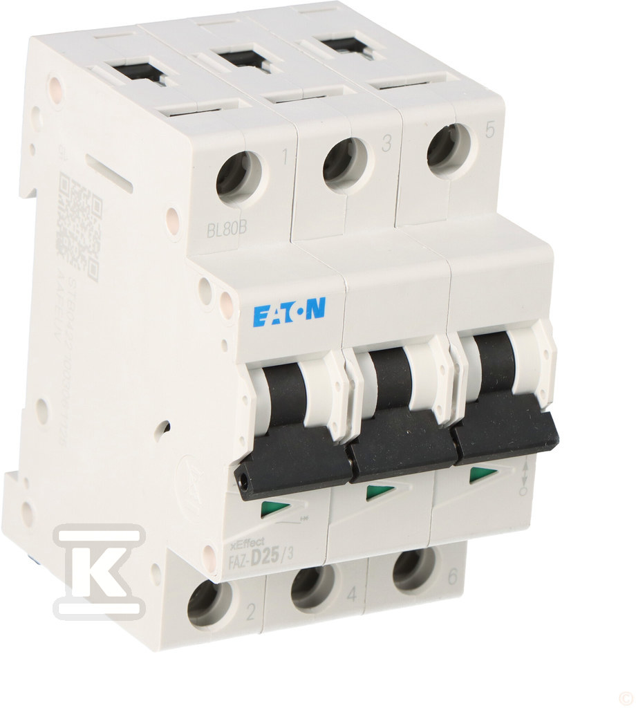 3-pole 15kA series miniature circuit - 278898