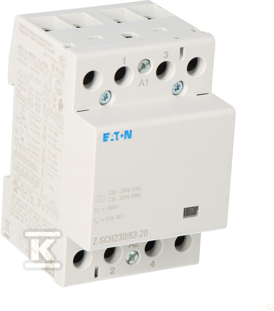 Installation contactor Z-SCH230/63-20 - 248859