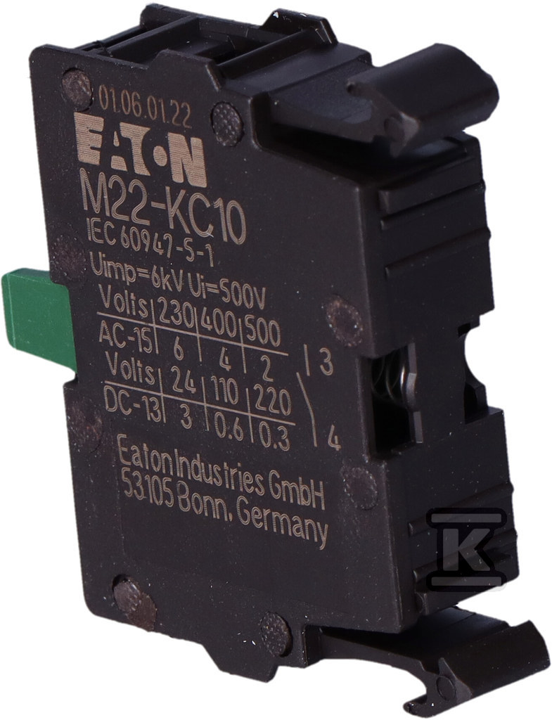 Контактний елемент M22-KC10 1Z - 216380