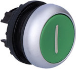 Drive M22-D-G-X1/K10 buton verde plat 1Z non-retur