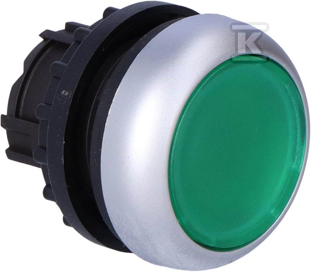 Buton M22-DL-G iluminat verde plat cu - 216927