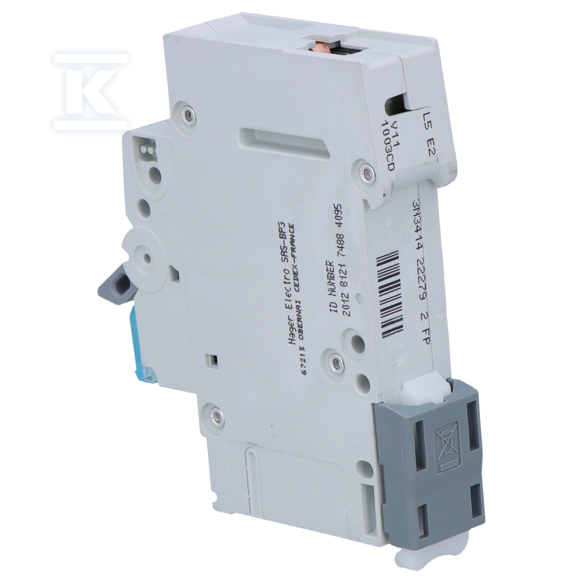 MCB, 6kA, C крива, 1 полюс, 3A - MCN103E