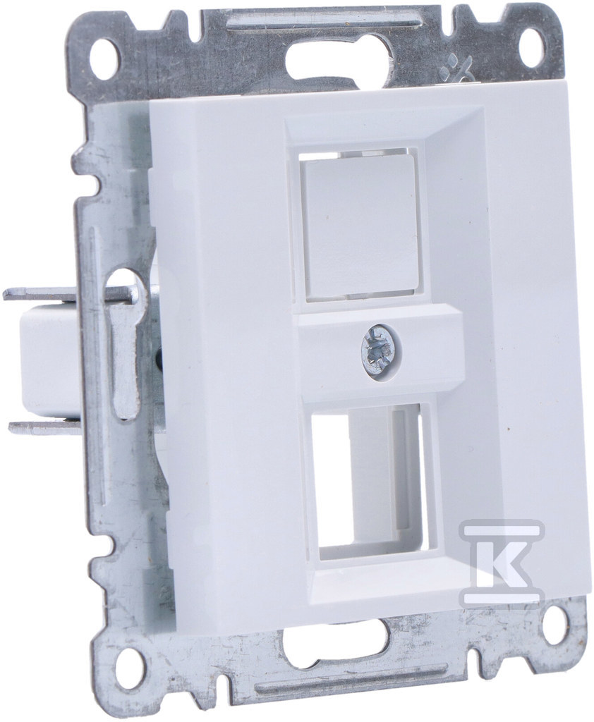 LUMINA Dupla Keystone Jack, fehér - WL2320