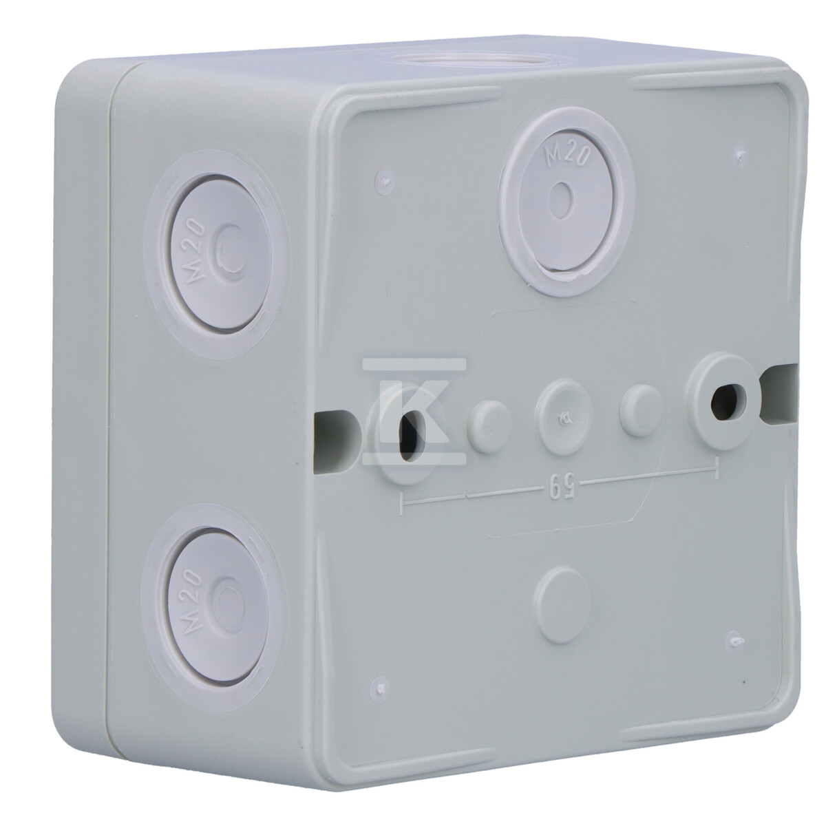 Пластикова коробка навісна, ABOX 040-L - 80490701
