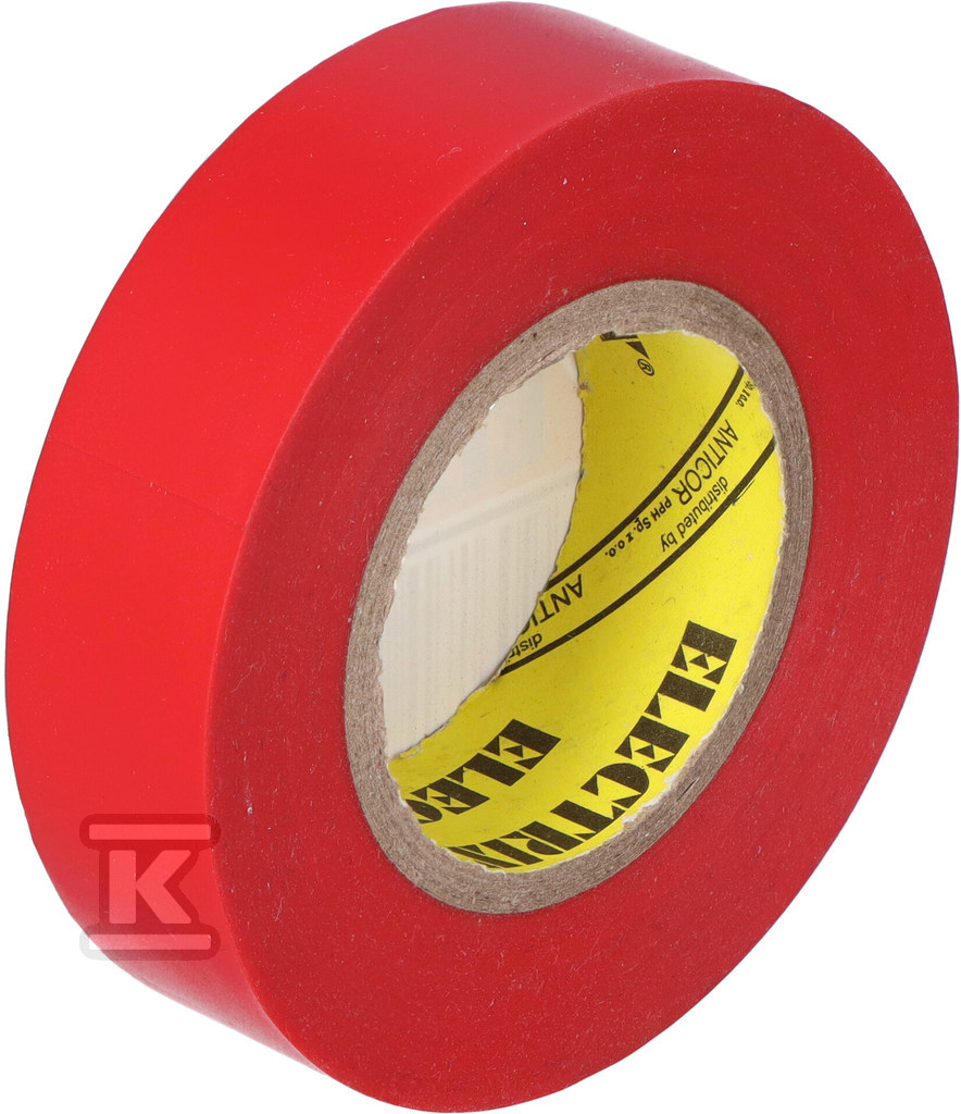 Стрічка ELECTRIX 211 19 мм 20 м червона - PE-2112002-0019020