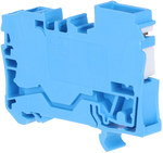 1-wire disconnectable connector N 6mm² Push-in CAGE CLAMP® 6.00mm² blue