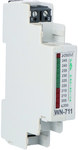 Single-phase voltage indicator WN-711, range: 200 ÷ 250V, 1 module