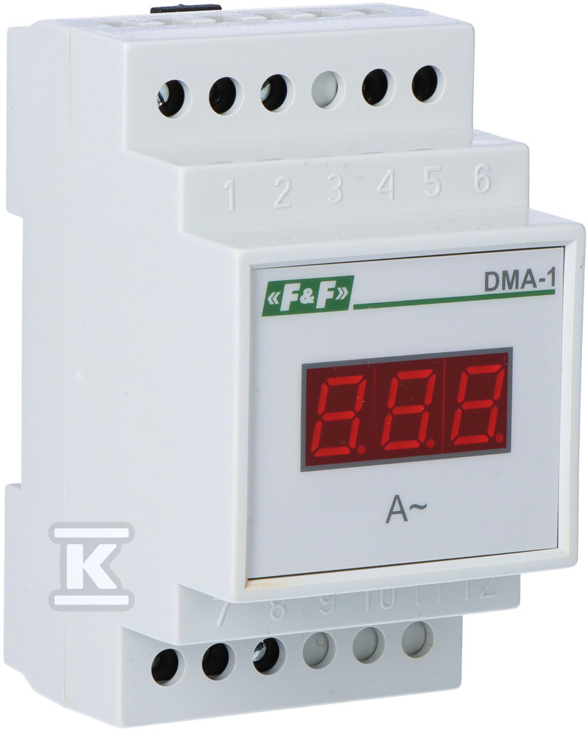 Digital current value indicator, - DMA-1