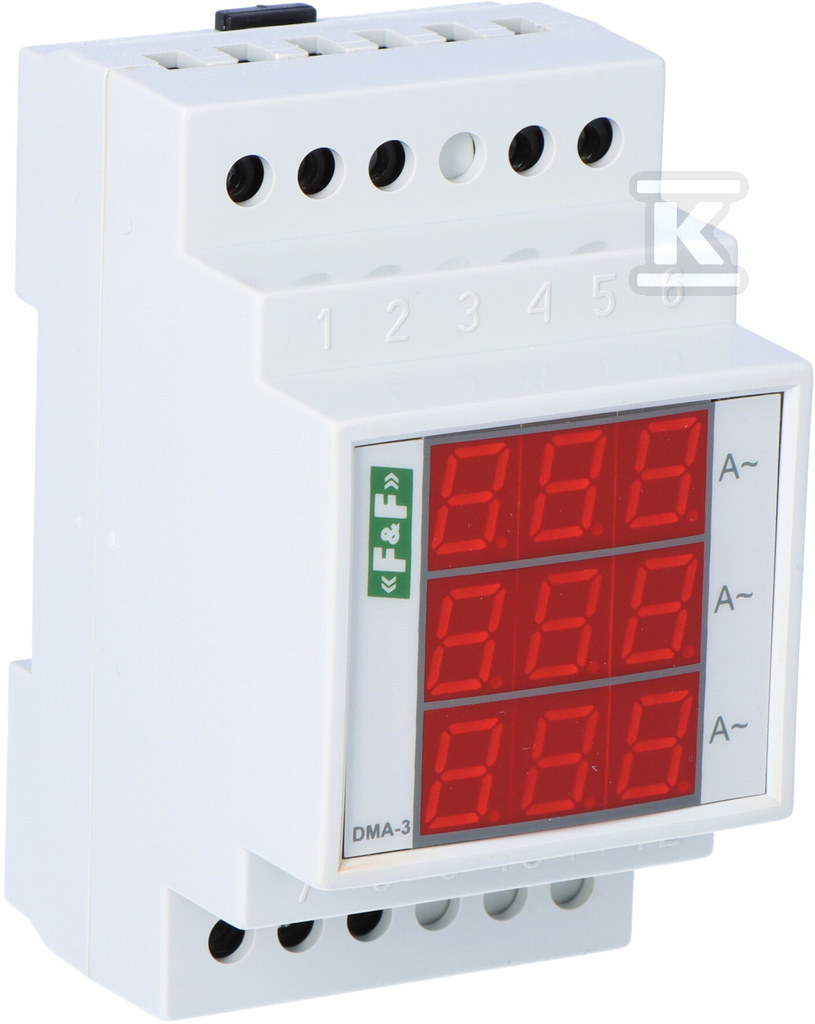 Digitalni indikator vrednosti struje, - DMA3RMS