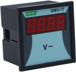 Indicator digital de tensiune, panou de indicare DMV-1T monofazat 0÷600V 72x72mm