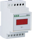 Lampă de semnalizare putere DMV-1 Indicator digital de tensiune interval de indicare monofazat 100÷300V 3 module