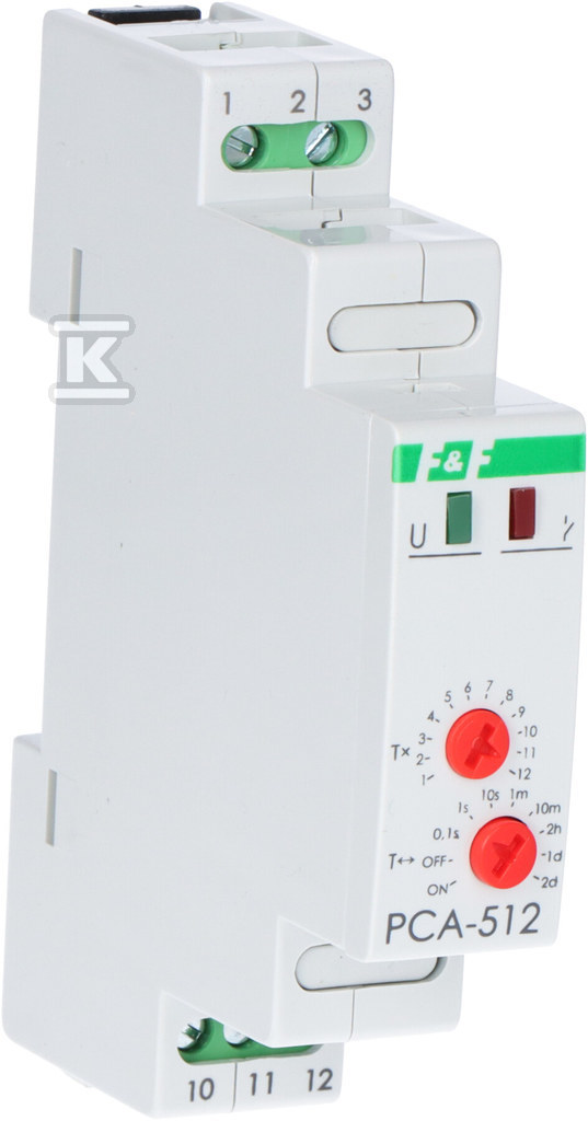 Time relay PCA-512 UNI, - PCA512UNI