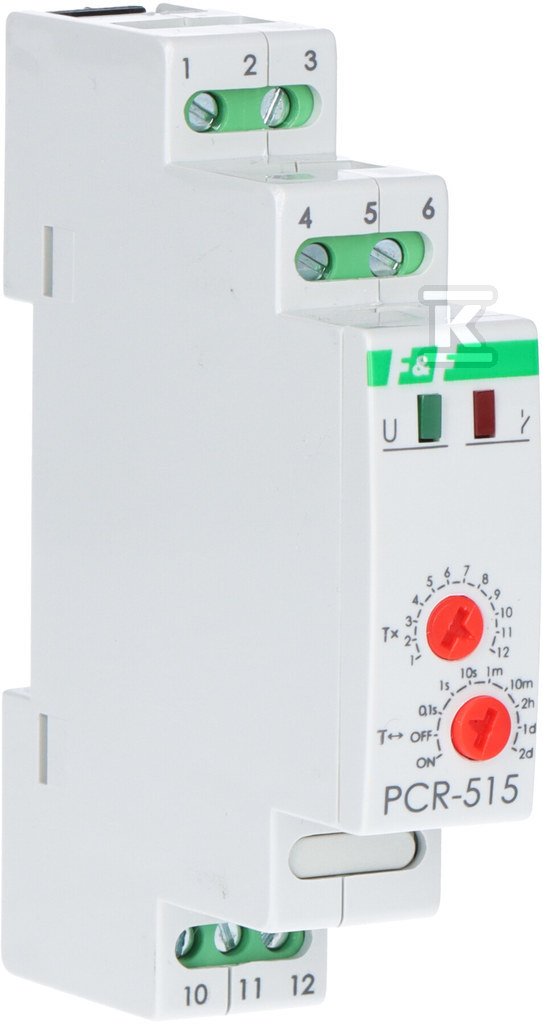 PCR-515 DUO Einzelfunktionszeitrelais – - PCR-515DUO