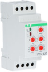 PCU-520 Zeitrelais 24V, universeller Zeitbereich 0,1s÷24h Un=24V AC/DC Io<2×8A Montage auf TH-35-Schiene