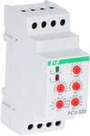 Releu de timp multifunctional PCU-520, doi timpi independenti T1 si T2, contact U=230V, I=2x8A, 2 module