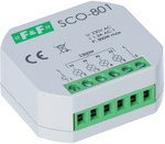 Lighting dimmer SCO-801 "without memory" for lighting intensity settings, 350W, installation in a box fi 60