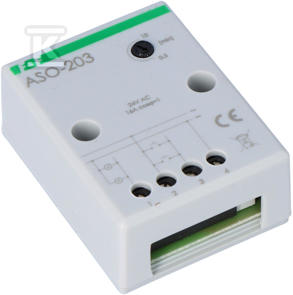 Staircase timer ASO-203 Un = 24V AC/DC - ASO-203