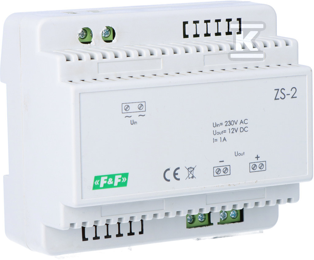 Transformer power supply ZS-2, input - ZS-2