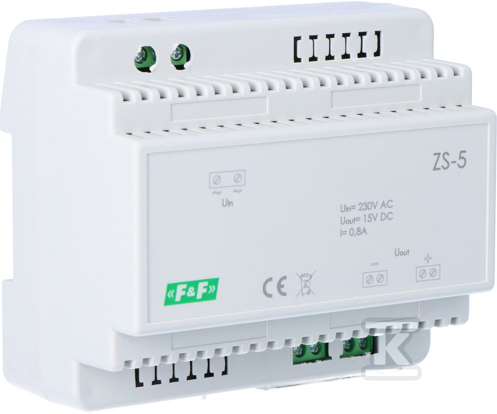 Alimentare transformator ZS-5, tensiune - ZS-5