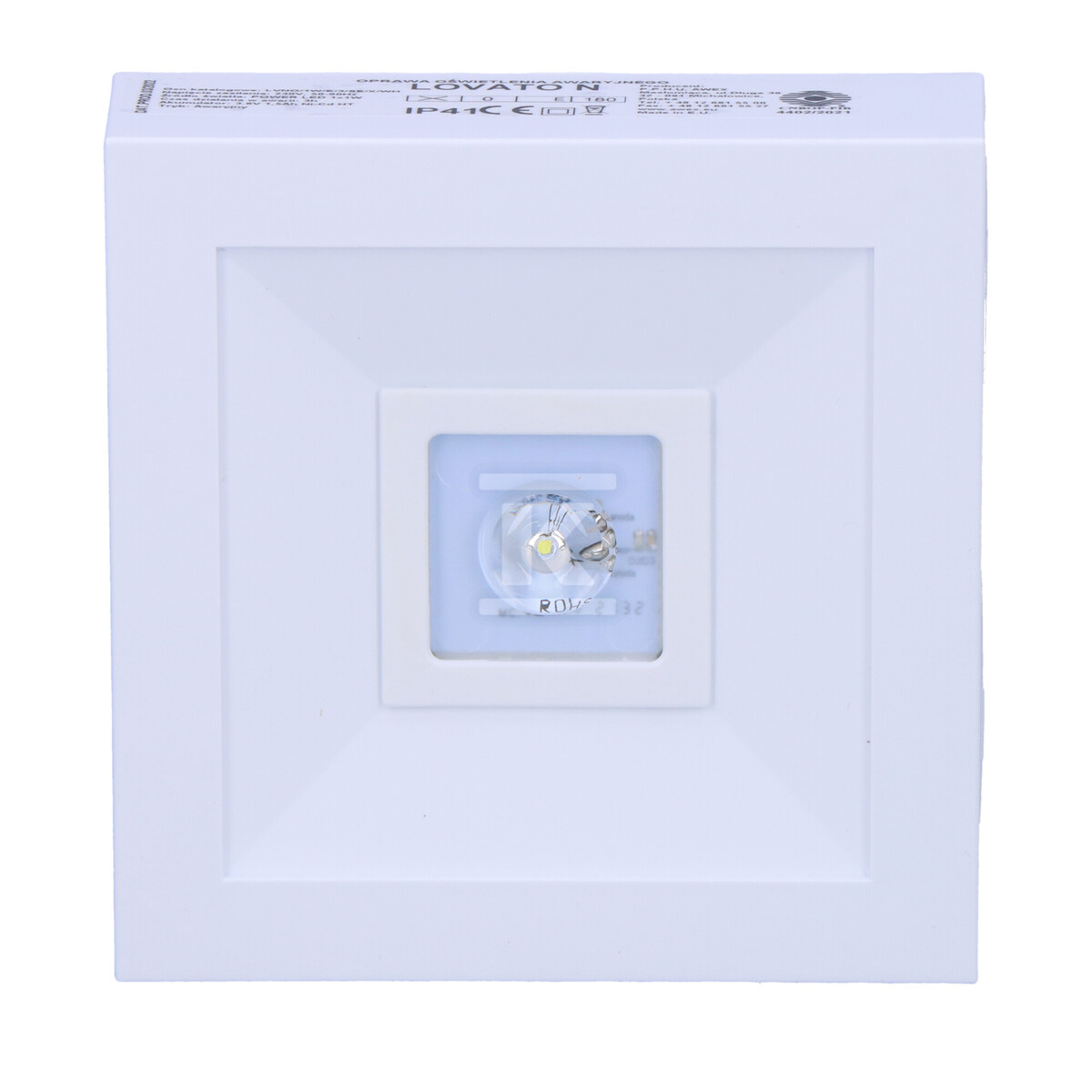 Oprawa awaryjna LED, LOVATO N ECO 1W - 5901821207201