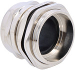 Metal cable gland with metric thread - nickel-plated brass -mmG-40 with a nut, IP68, for cables with a diameter of 18-25mm