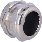 Metal cable gland with metric thread - nickel-plated brass -mmG-50 with a nut, IP68, for cables with a diameter of 27-35mm