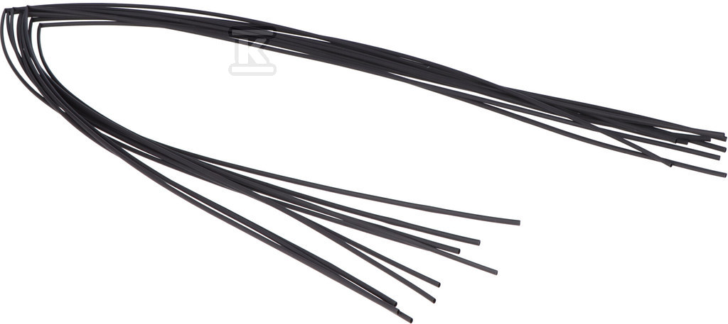 Heat shrink tube RTS 2,4/1,2 - black - RTS-2,4/1,2CZ