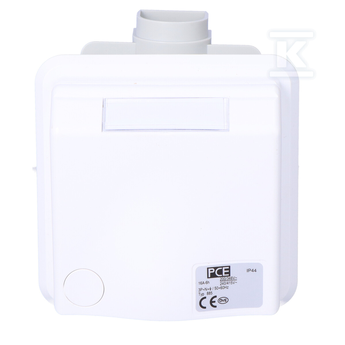 Розетка вбудована Дизайн 16A 3P+Z+N - 885-6V