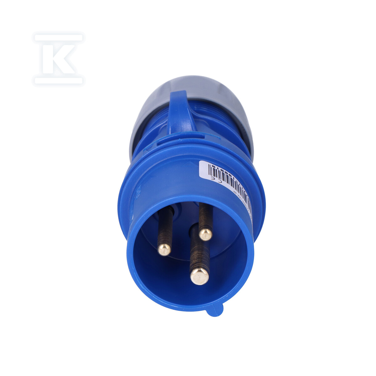 Вилка Shark 16A 230V 2P+Z IP44 - 013-6
