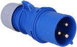 Shark 32A 230V portable plug 2P+Z IP44