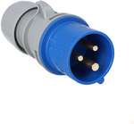 Turbo Shark 16A 230V Portable Plug 2P+Z IP44