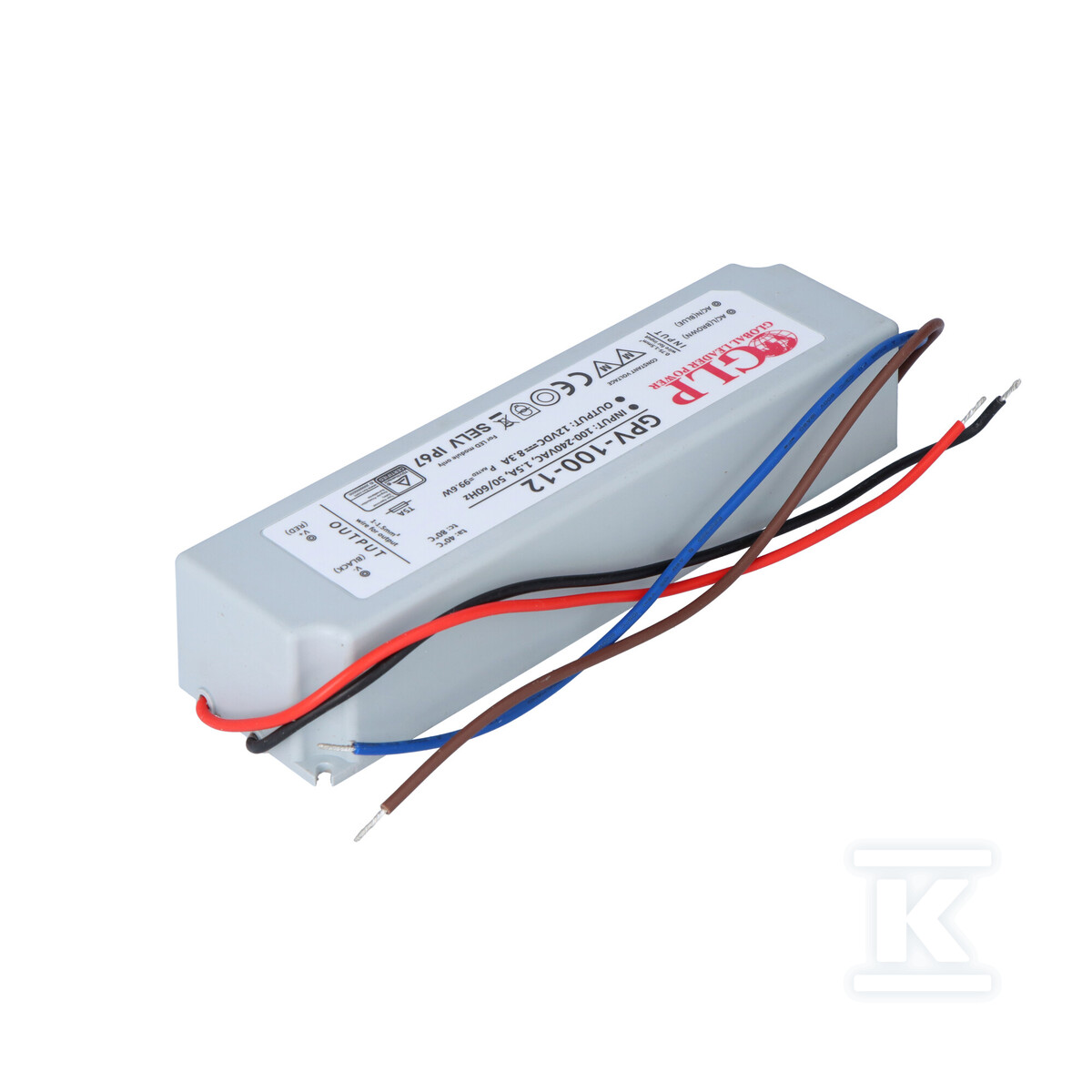 Блок живлення GLP LED 12V 8A 100W - GPV-100-12